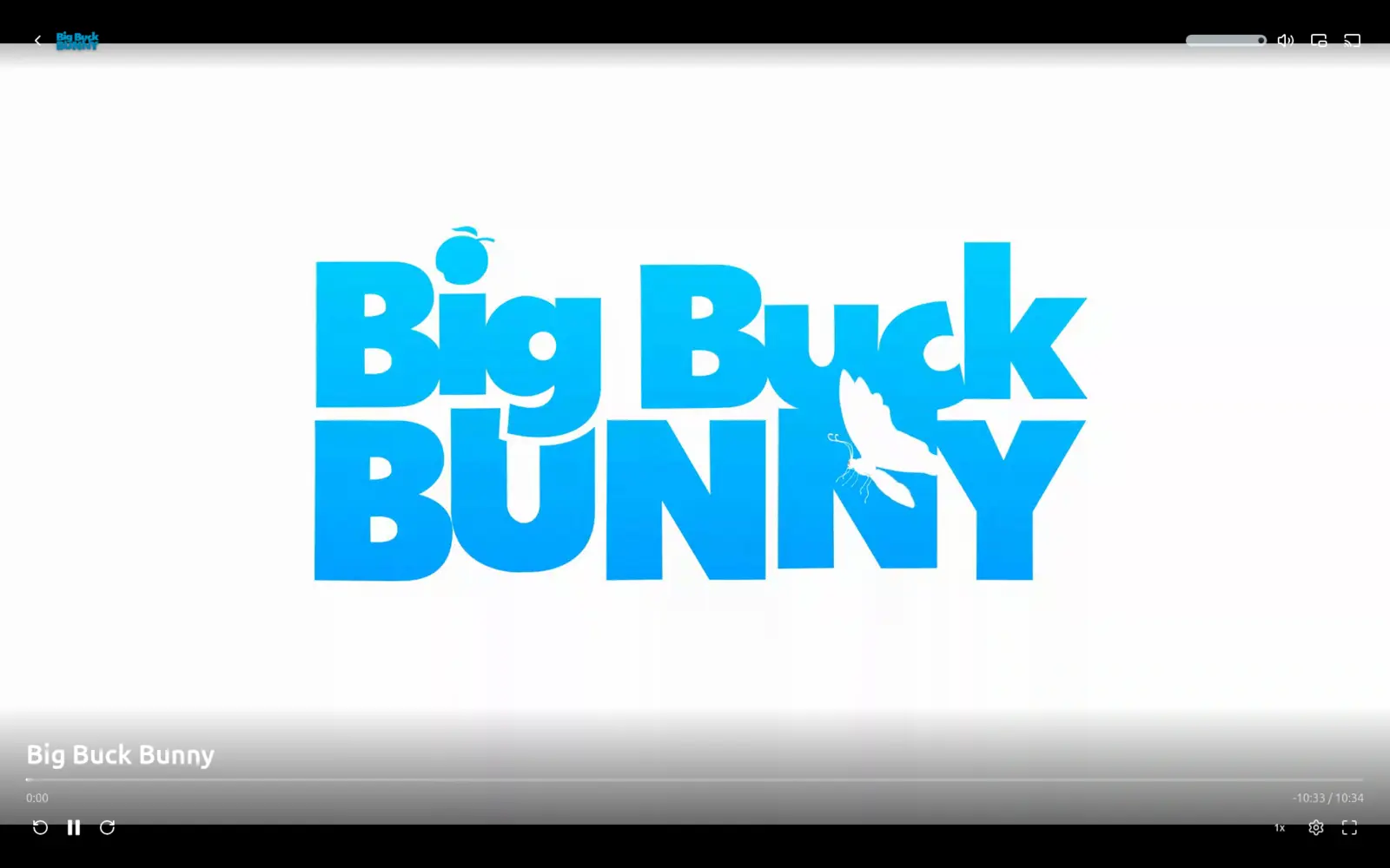 The video player with subtitle and quality controls